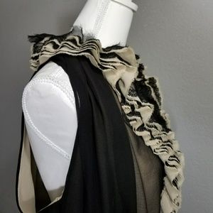 Robert Rodriguez  Black ruffled top